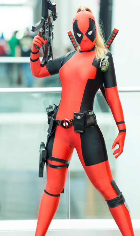 Deadpool Cosplay Costume Full Body Suit Halloween 15070255